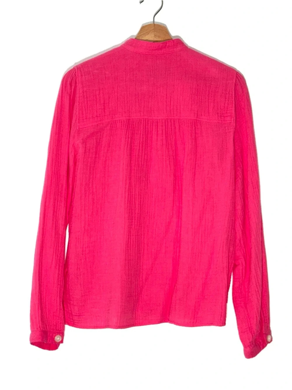 J.Crew Women’s Pink Gauze Blouse
